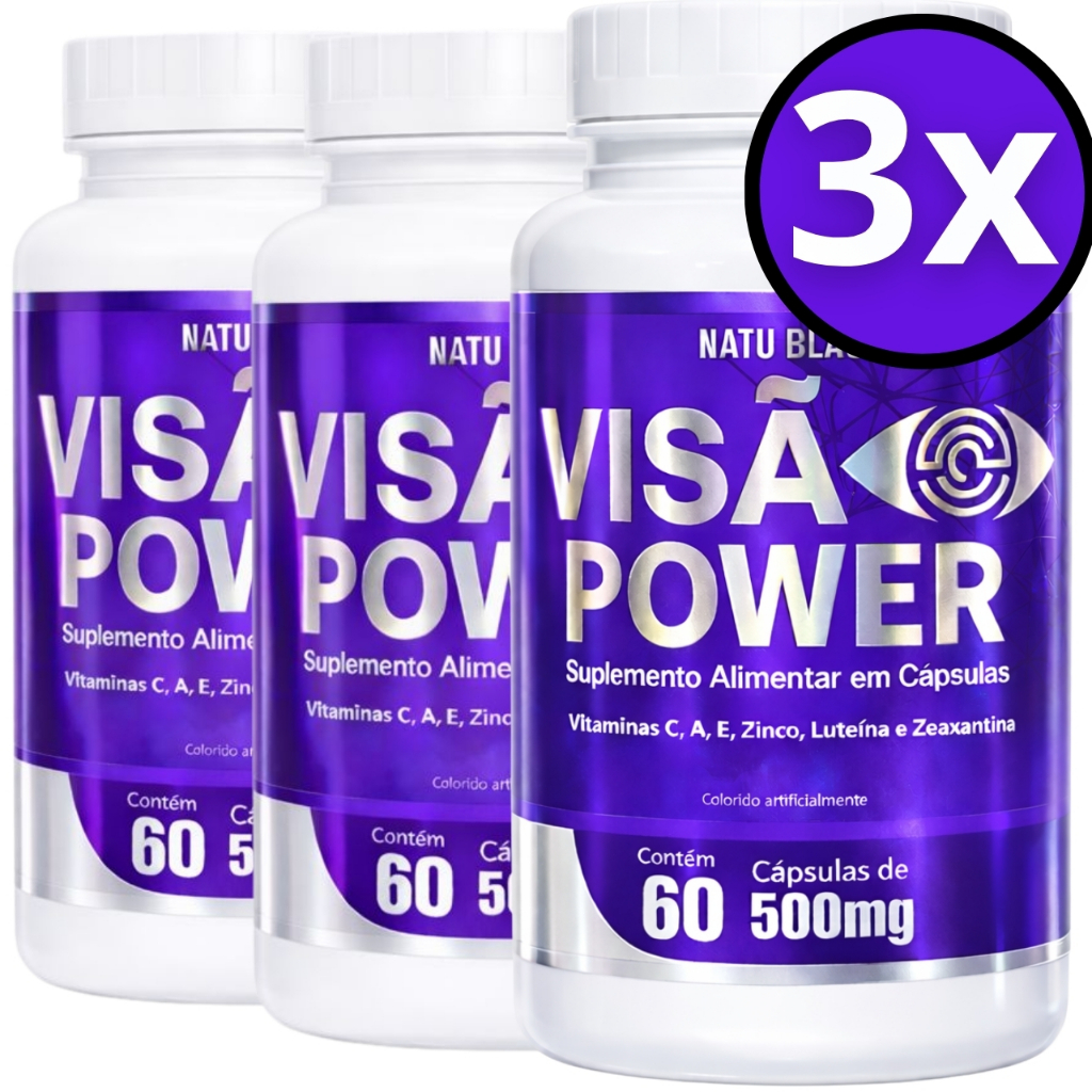 Suplemento para Visão com Luteína, Zeaxantina  A