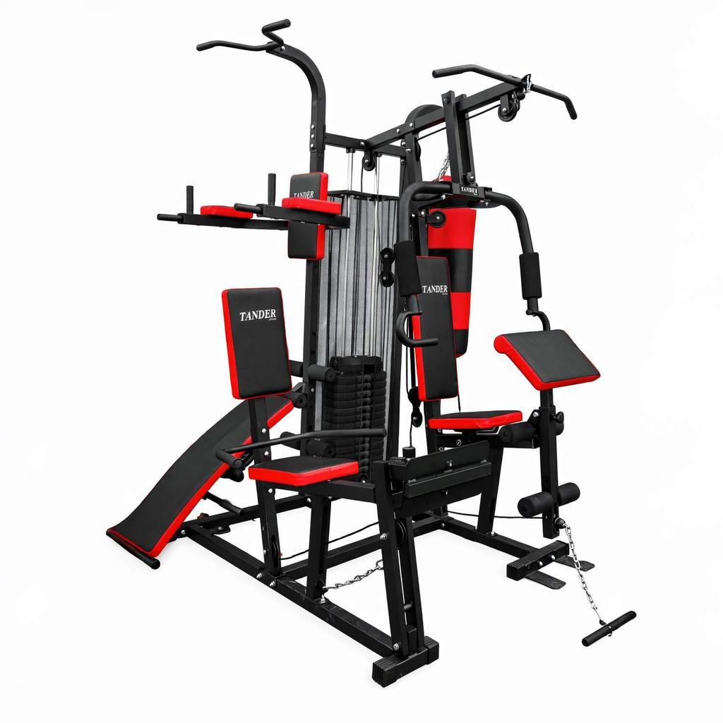 Estação de Musculação Multifuncional com 68 kg