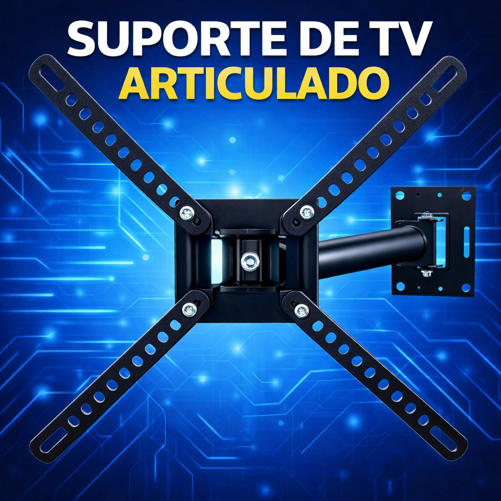 Suporte Articulado de Parede para TV 32 a 55 LCD/L