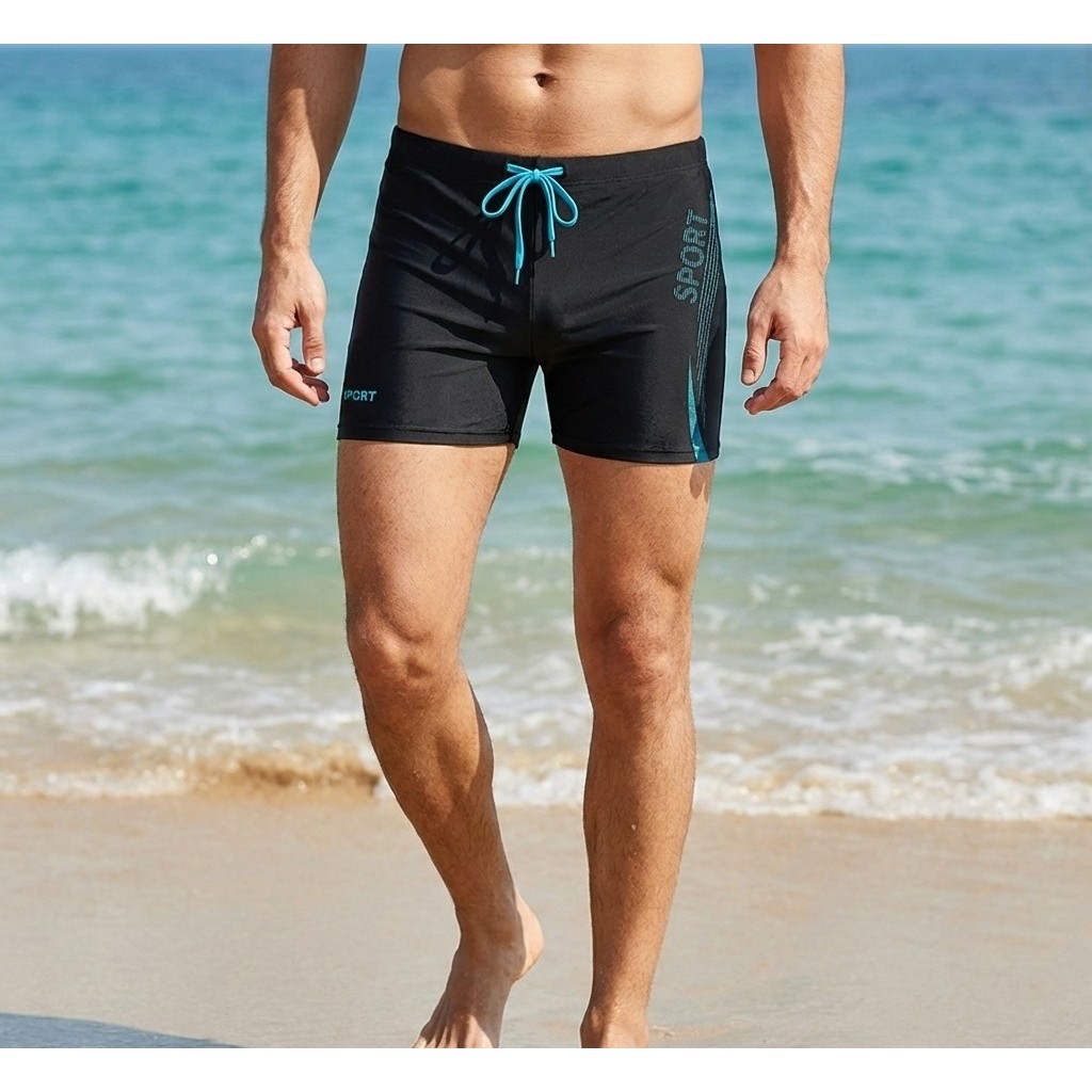 Sunga Boxer Masculina Plus Size Natação Praia Se