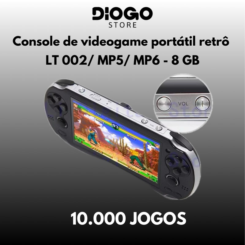 Console de vídeo Game Portátil Retrô  10000 jod