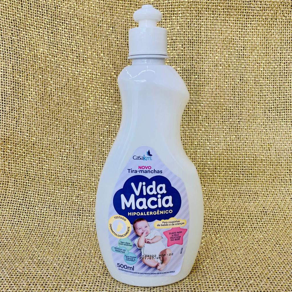 TIRA MANCHAS VIDA MACIA 500ML HIPOALERGÊNICO