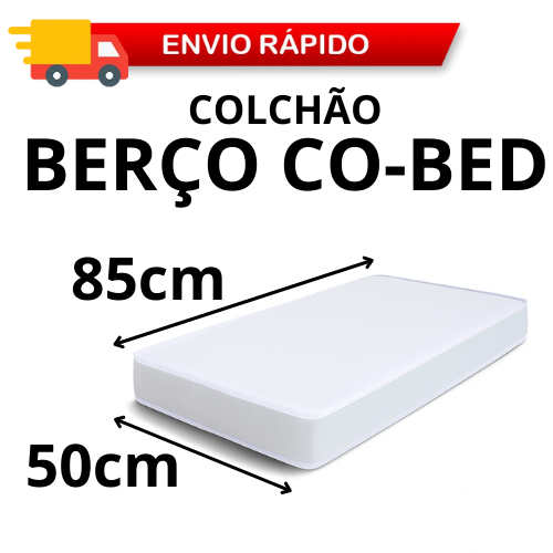 Colchão para Berço CO-BED 85x50cm Altura Sob Med