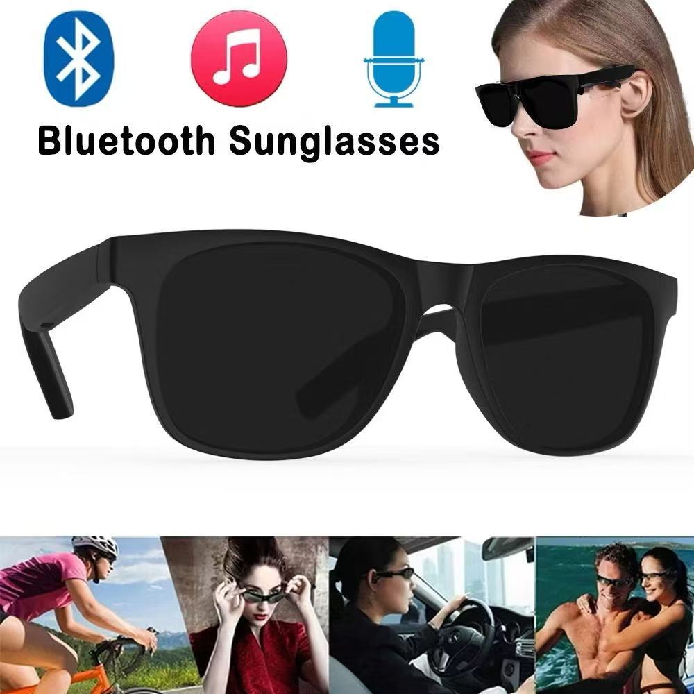 Fone de ouvido Bluetooth, óculos, óculos de sol,