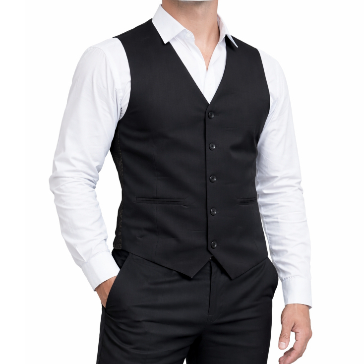 COLETE SOCIAL MASCULINO SLIM FIT(PRONTA ENTREGA-TO