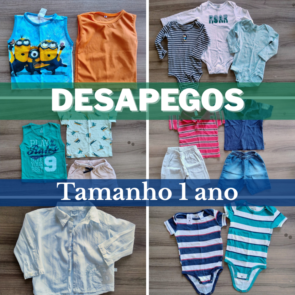 (Desapegos/Brechó Bebê) Roupa Infantil – T