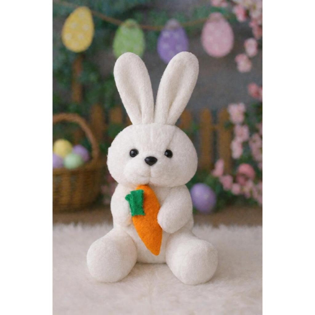 Coelho de Pelúcia 25cm Super Fofo  Macio, Decorat