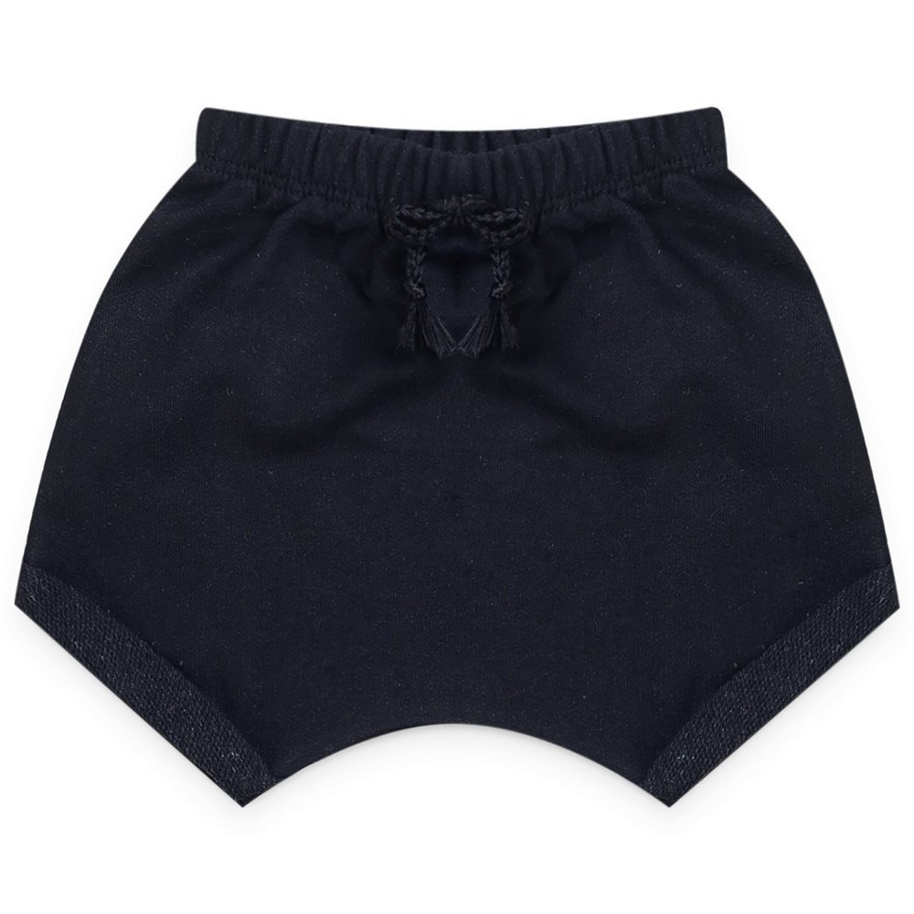 Shorts Bebê Infantil Saruel Preto