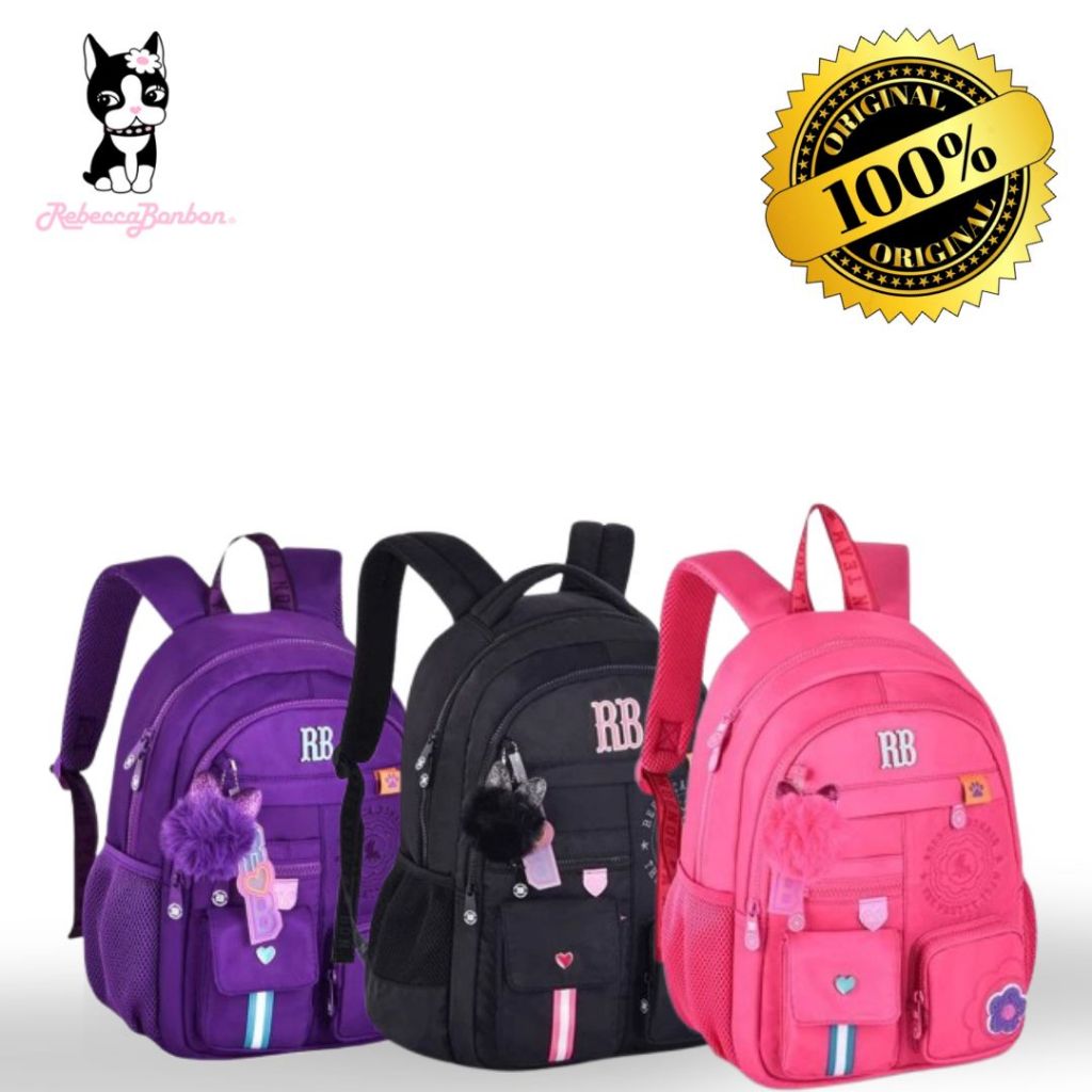 Mochila Feminina Reforçada Infantil Menina 27x38x