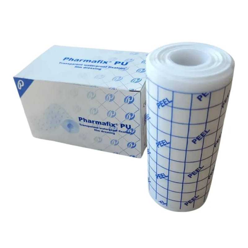 Curativo Adesivo Filme Rolo 10cm x10 mts Pharmafix