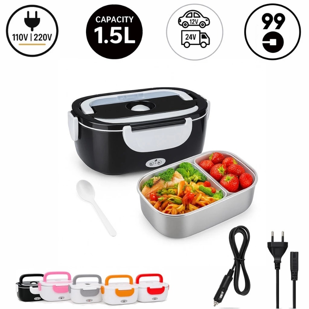 Marmita Elétrica Veicular e Casa (Sacola Térmica