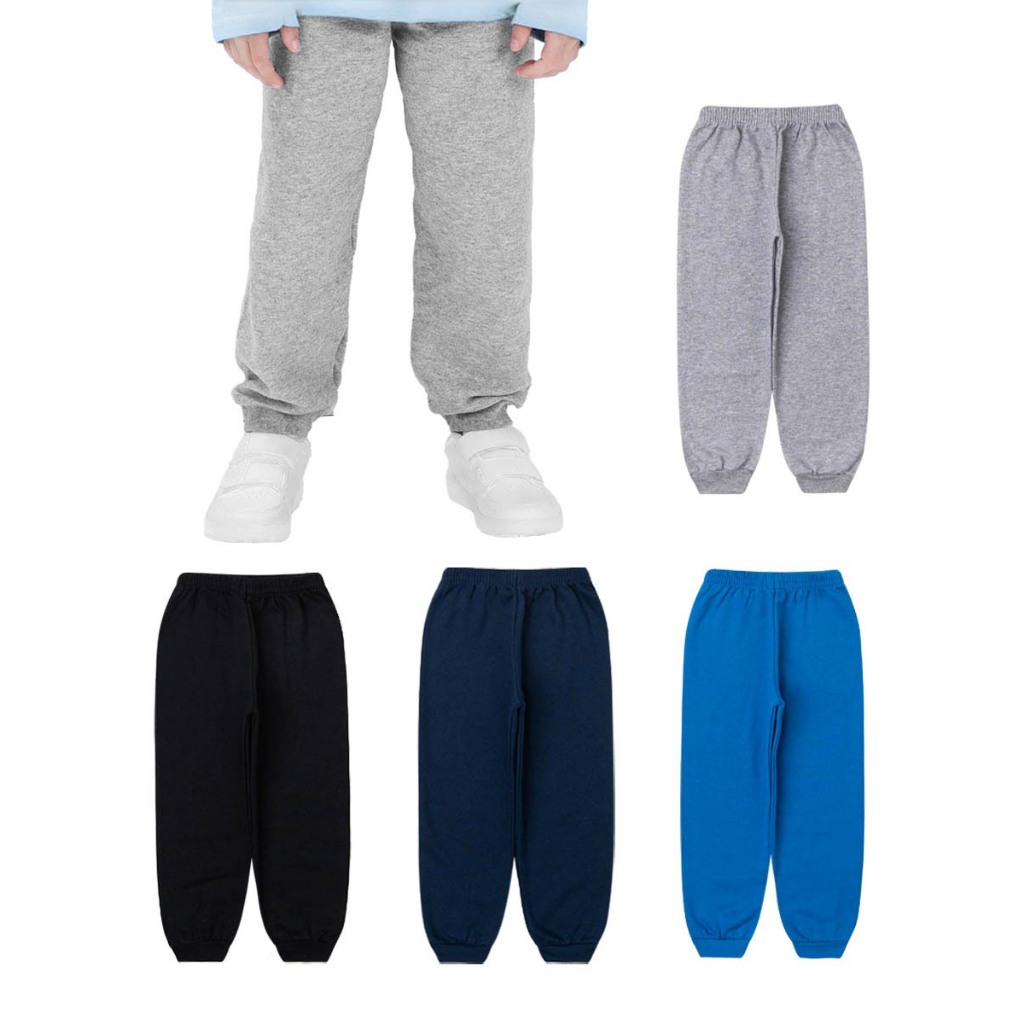 Kit 10 Calças Moletom Infantil Volta as Aulas 100