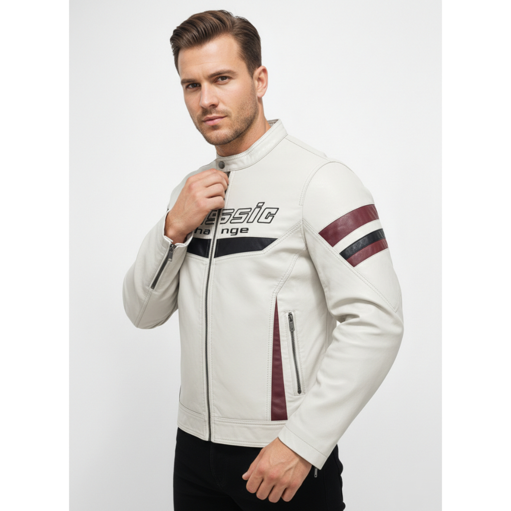 Jaqueta Masculina Sintética Estilo Couro Premium 