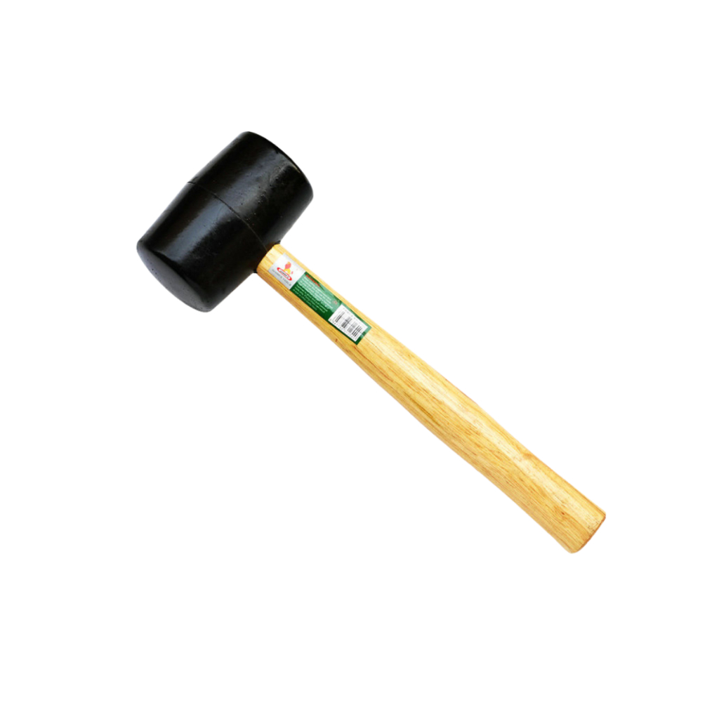 Martelo De Borracha 40mm Para Piso Alça Madeira R