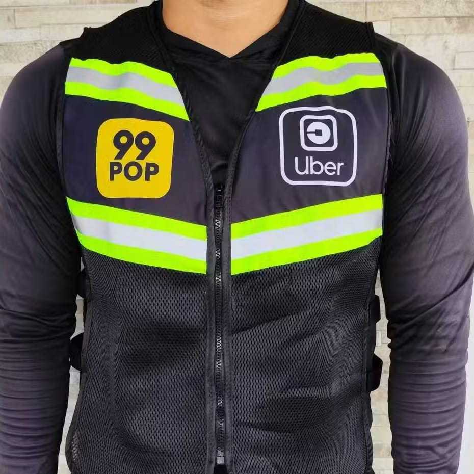 Colete Refletivo Uber 99 Pop Motoboy Mototaxista S