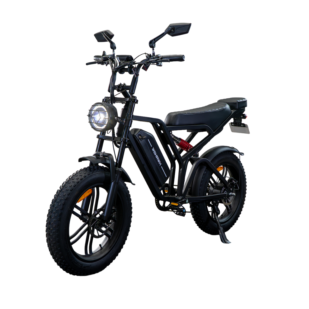 Bicicleta Elétrica 750W Fat Bateria de Lítio Rem