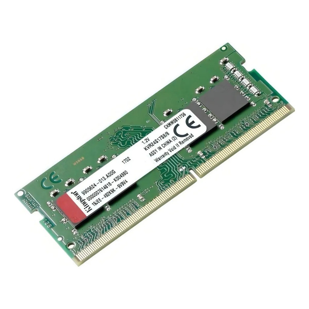 Memória DDR4 Kingston KVR24S17S8/8 8GB 2400mhz 1.