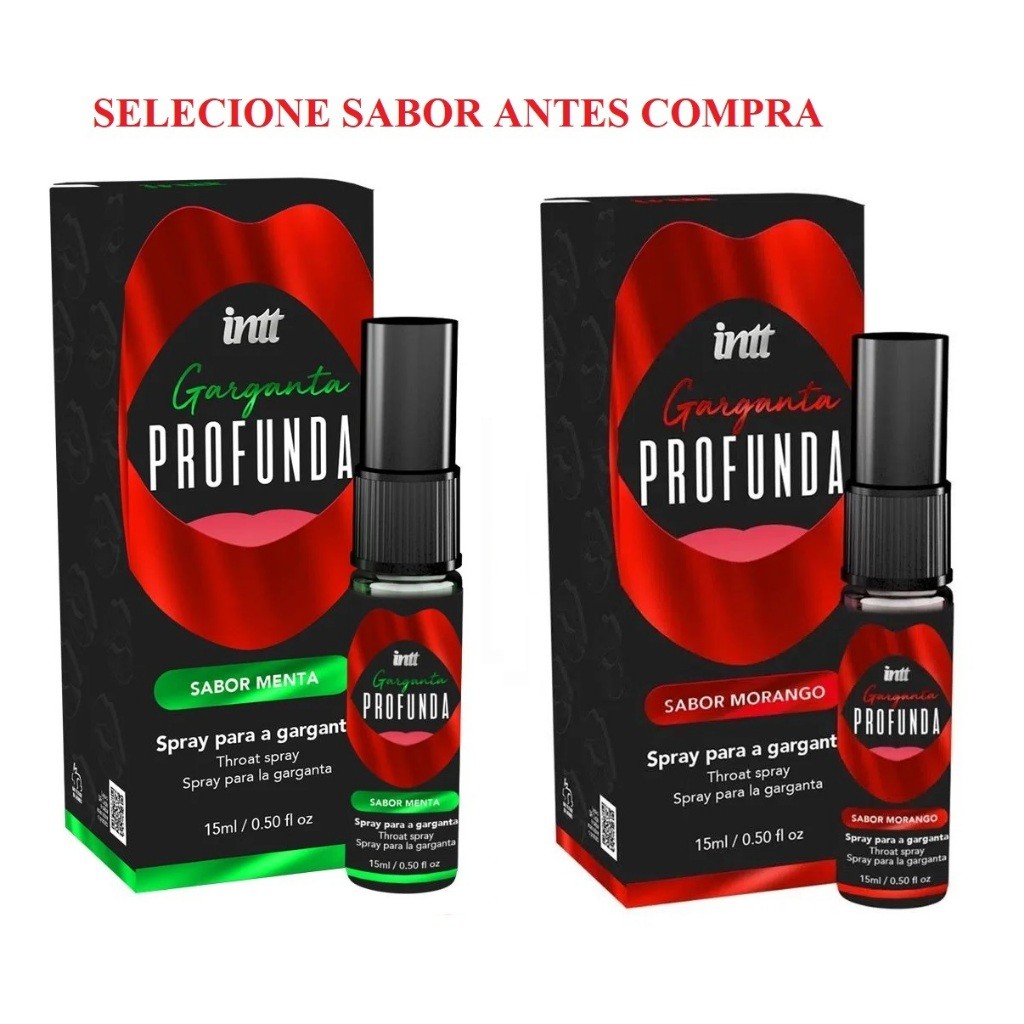 Garganta Profunda Oral Spray Beijável Menta Moran