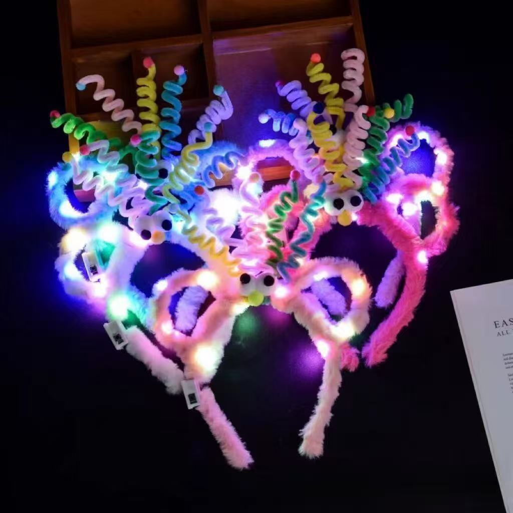 Faixa de Cabelo Iluminada Divertida – Acess�