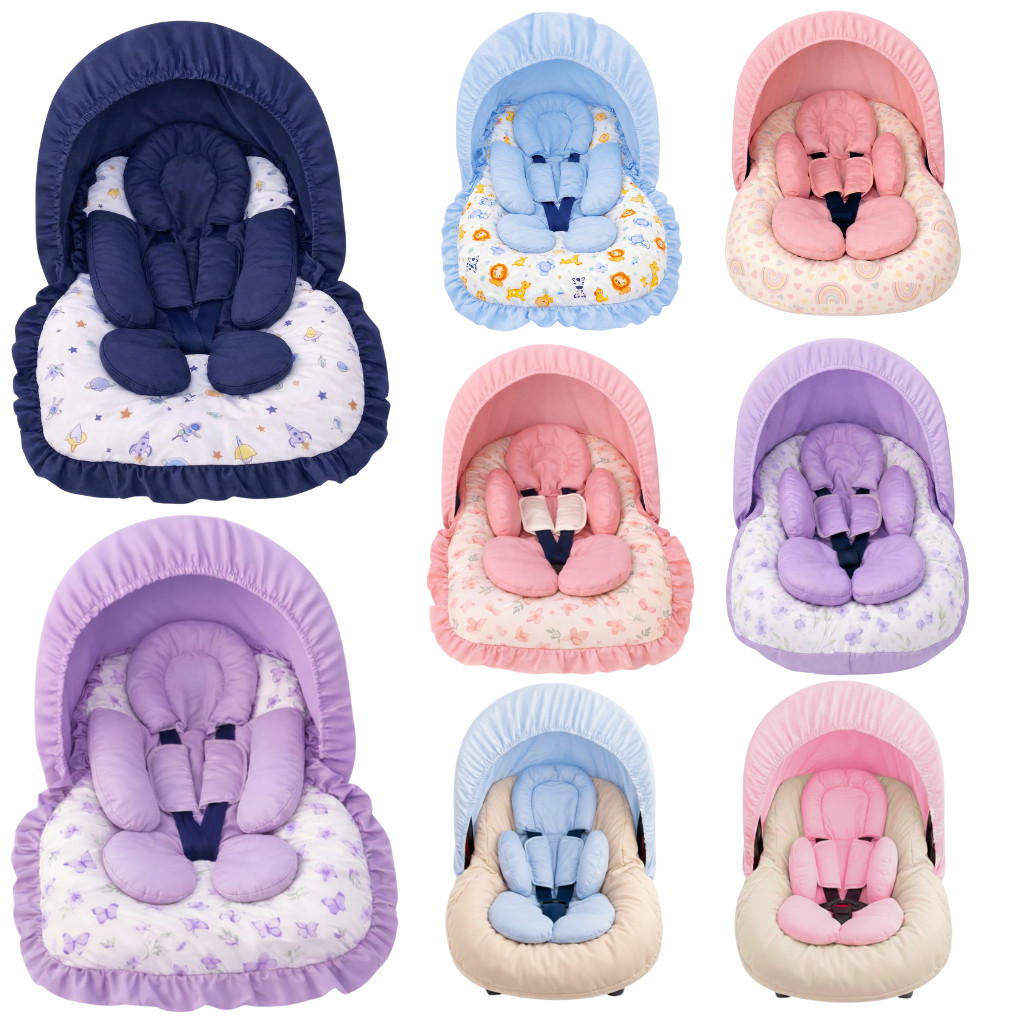 Kit Capa Bebê Conforto 5 Peças Tamanho Universal