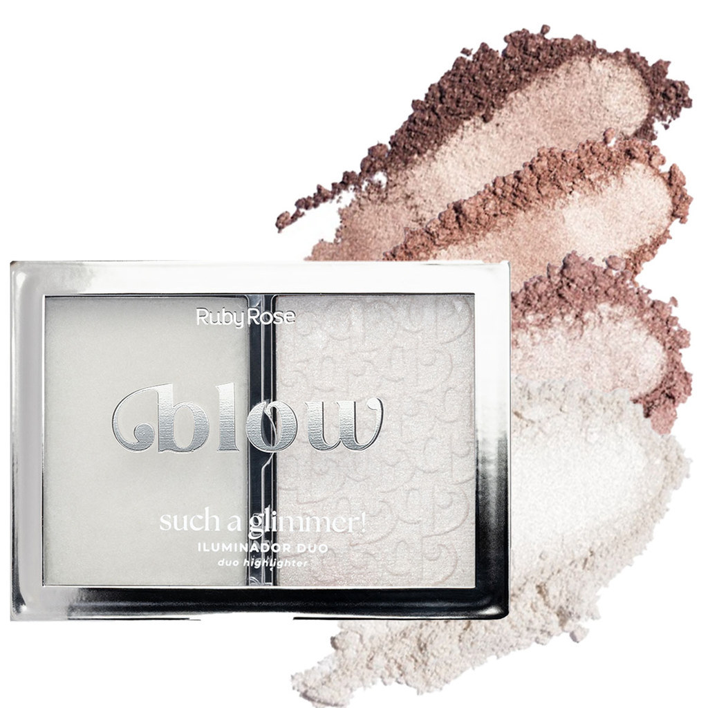 Iluminador Duo Ruby Rose Blow Such a Glimmer Hbm70