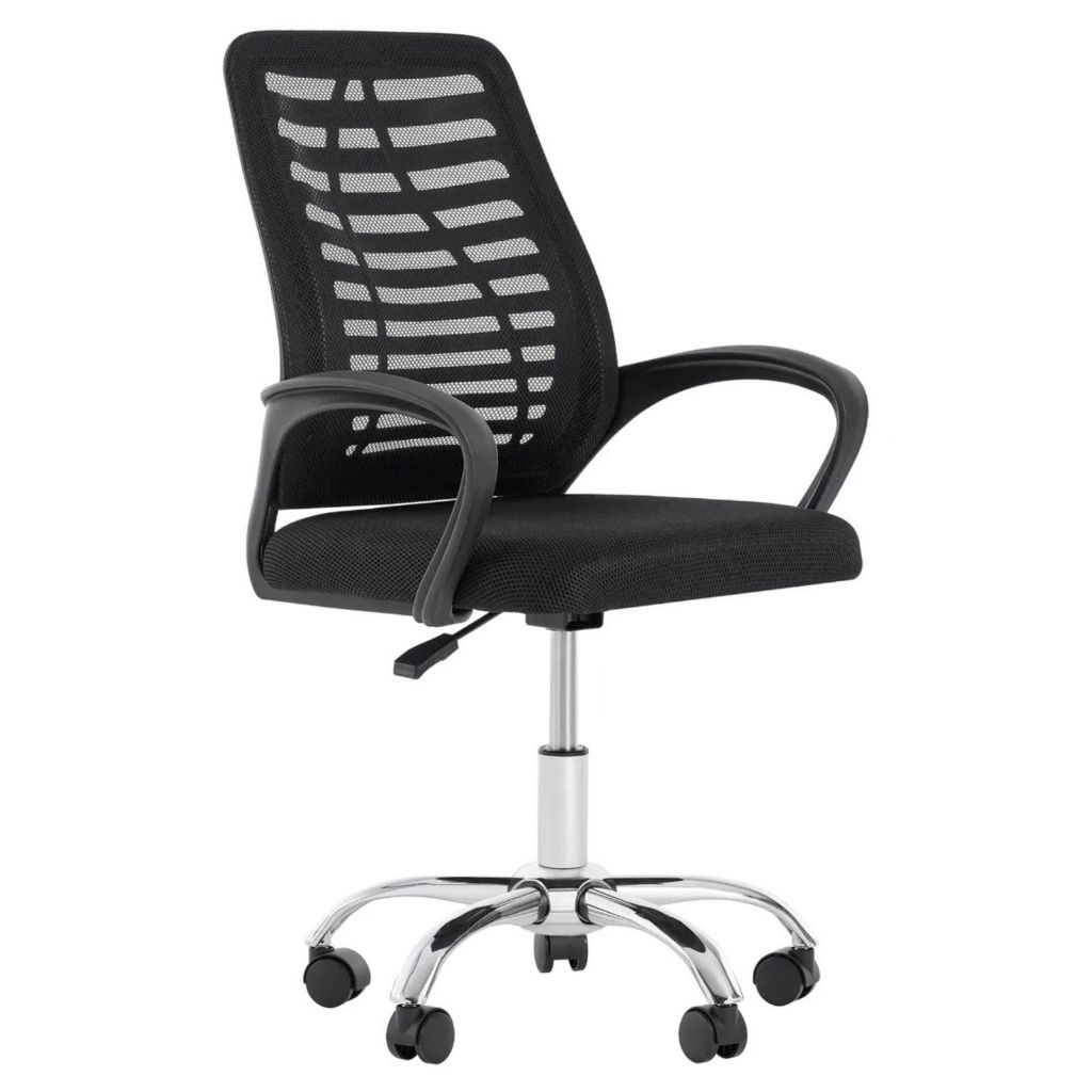 Cadeira De Escritorio Esteirinha Mesh Altura Regul