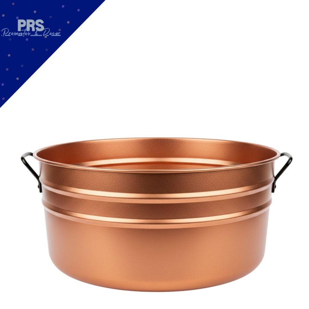 Tina Escalda Pés Ofuro Em Aluminio Pedicure Banho