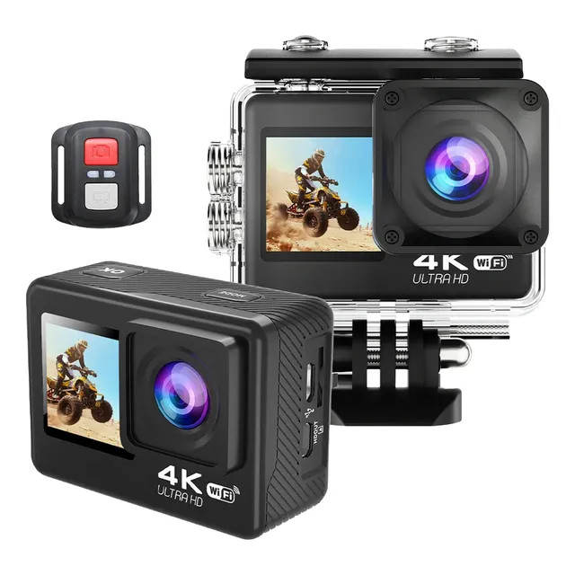 Câmera de Ação OIH-5932 4K com Acessórios para
