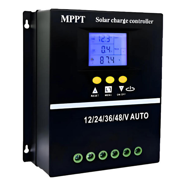 Controlador De Carga Solar 100a Mppt, Regulador,12