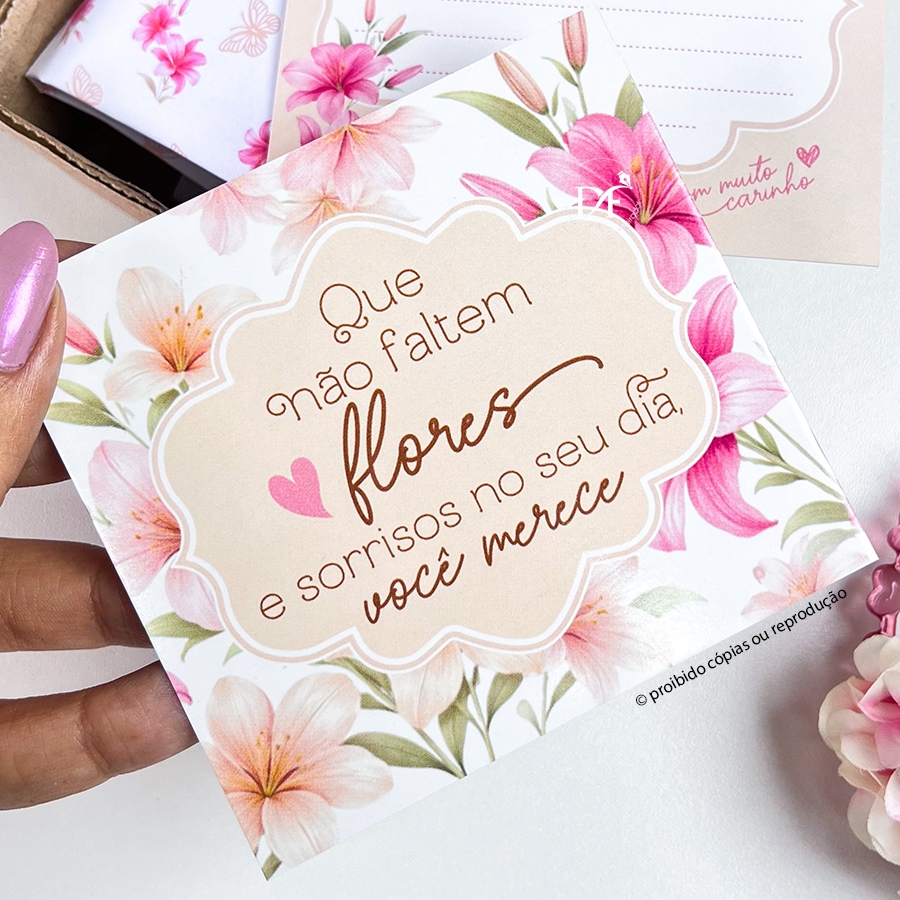 Postais Flores para Você | Para Acompanhar Presen