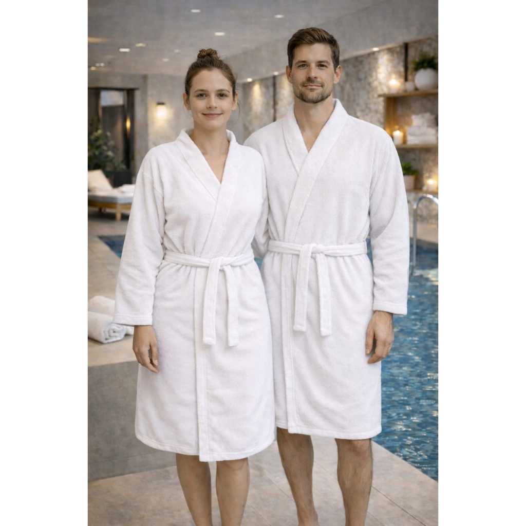 Roupão de Banho Macio Atoalhado Luxo Microfibra A