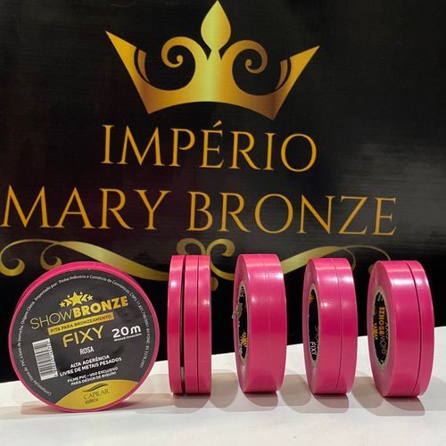 FITA SHOW BRONZE CORTADA ROSA