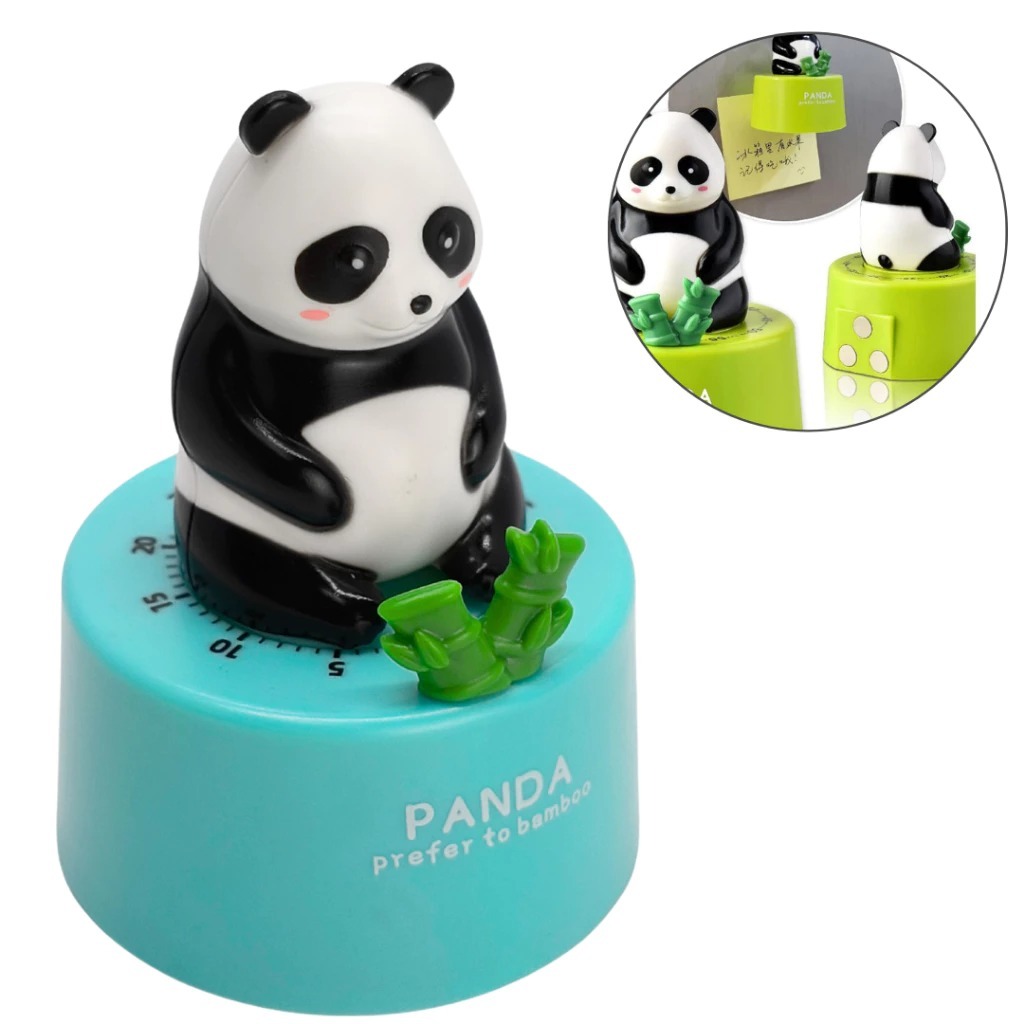 Temporizador Timer Mecânico Panda Ímã Magnétic