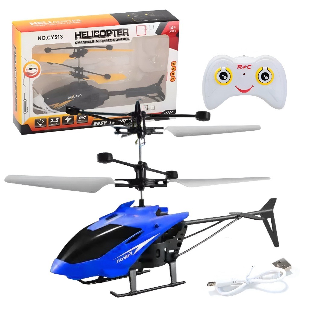 Helicóptero Controle Remoto De Brinquedo Sensor d