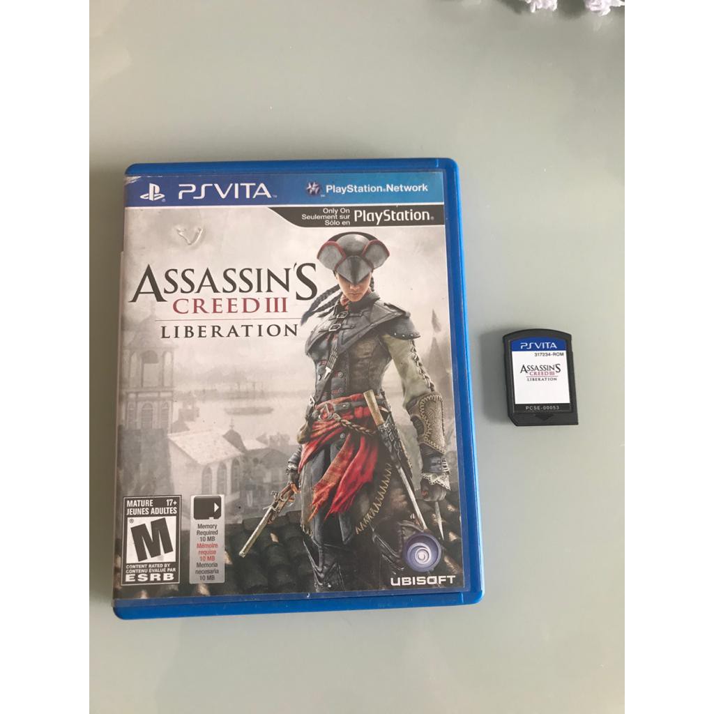 Assassins Creed III Liberation para ps vita