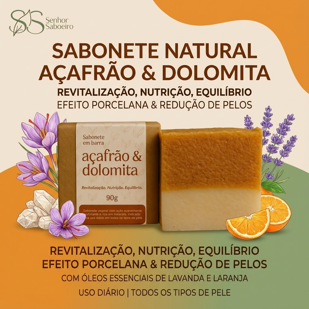 Kit Sabonete de Açafrão Cúrcuma Foliculite Clar
