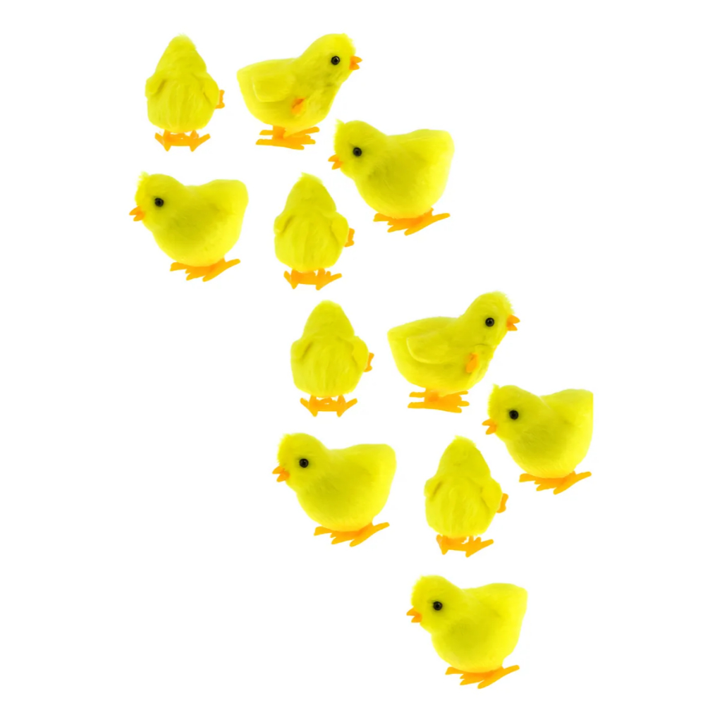 Kit Até 30 Pintinhos Amarelo Amarelinho Infantil 