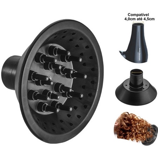 Difusor Secador De Cabelo Universal Definidor de C