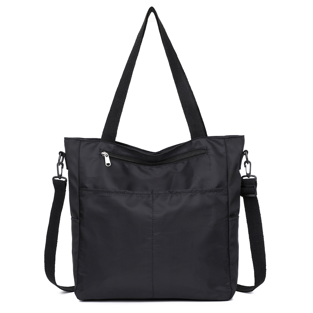 Bolsa Sacola Feminina Grande De Ombro Tecido Nylon