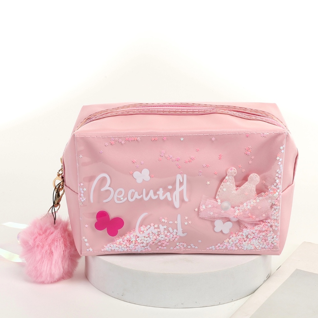 Bolsa Estojo Cosmética Com Design De Gato Fofo Co