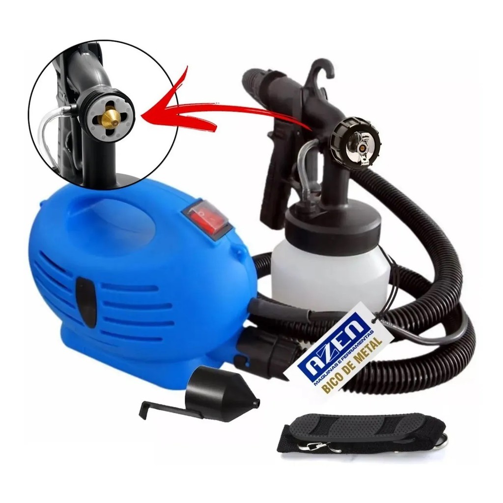 Pistola Elétrica  Pintura Pulverizador de tinta  