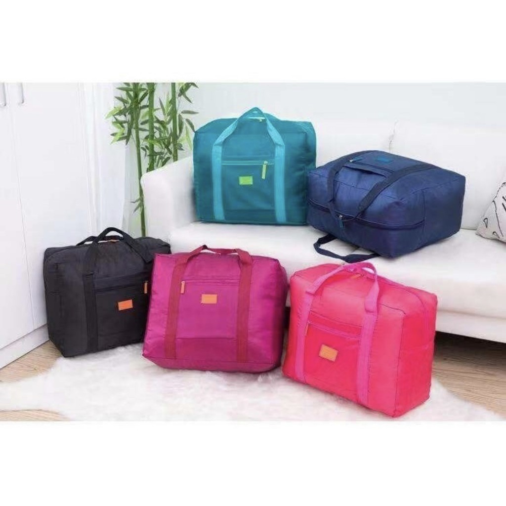 Bolsa/Sacola Dobrável De Viagem Travel Bag Prende