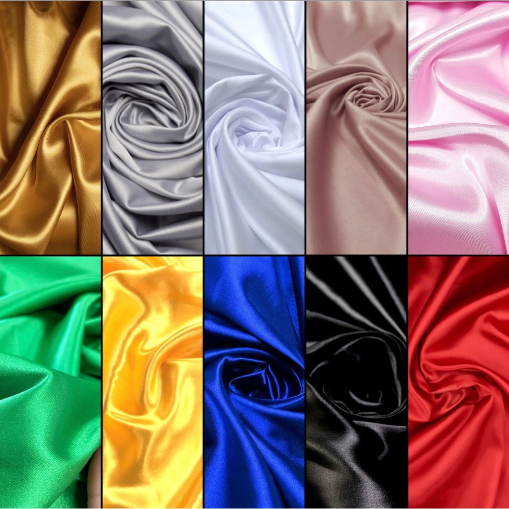 Tecido Cetim Branco Para Decoração Ou Vestuário