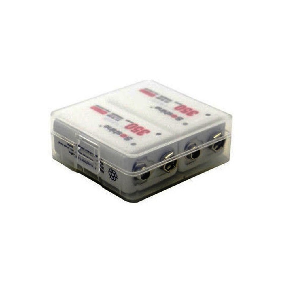 Case Porta Bateria 9v Caixa Armazenamento Guardar 
