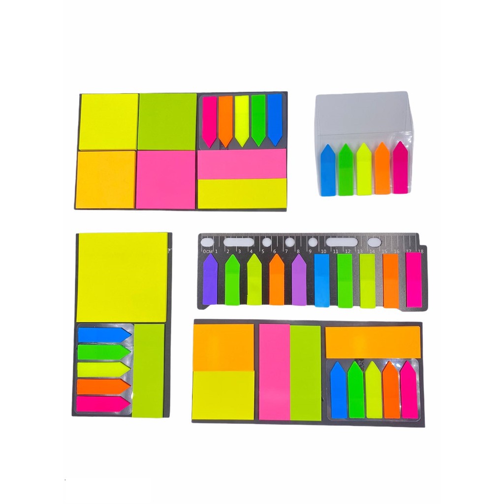 Marcador Adesivo De Páginas Varios Tipos