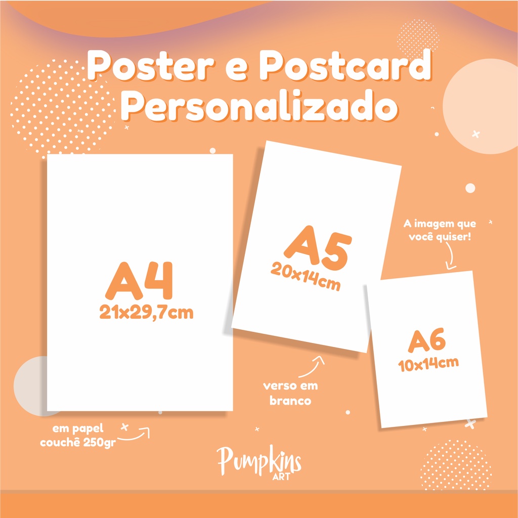 Poster E Postcard Personalizados