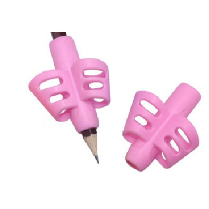 Adaptador Escrita Apoio De Dedos Ergonômico Kit 2