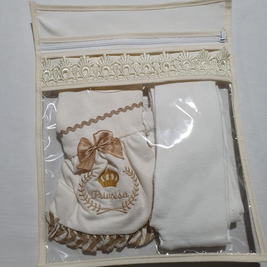 Saquinho para roupa de bebe para Maternidade Luxo 