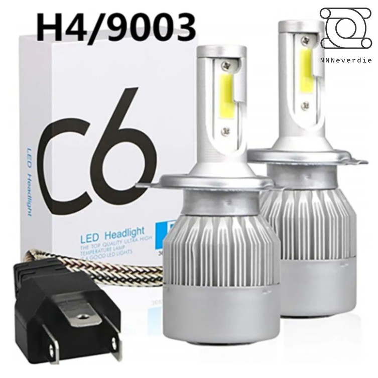 Par Lâmpadas H4 Super Led Top 6000K C6