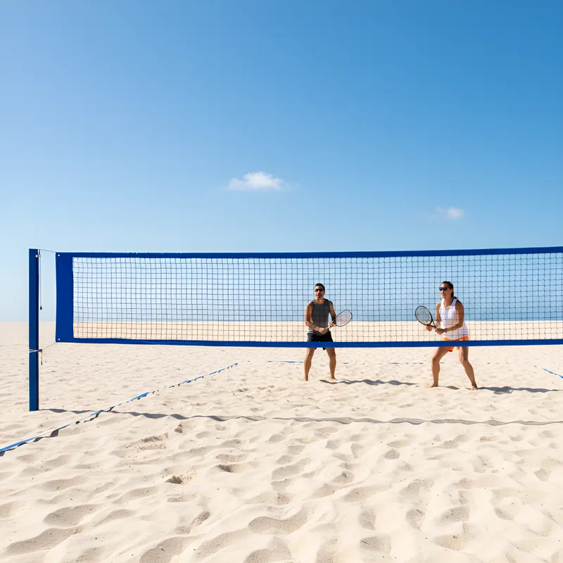 Kit Rede de Beach Tennis Oficial + Fita Marcação